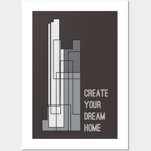 Building architecture Posters and Art